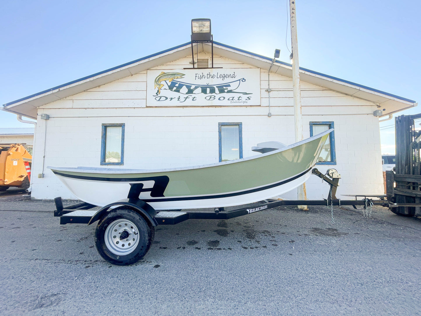 2023 Hyde Drift Boat Stock 16.8' High Sides