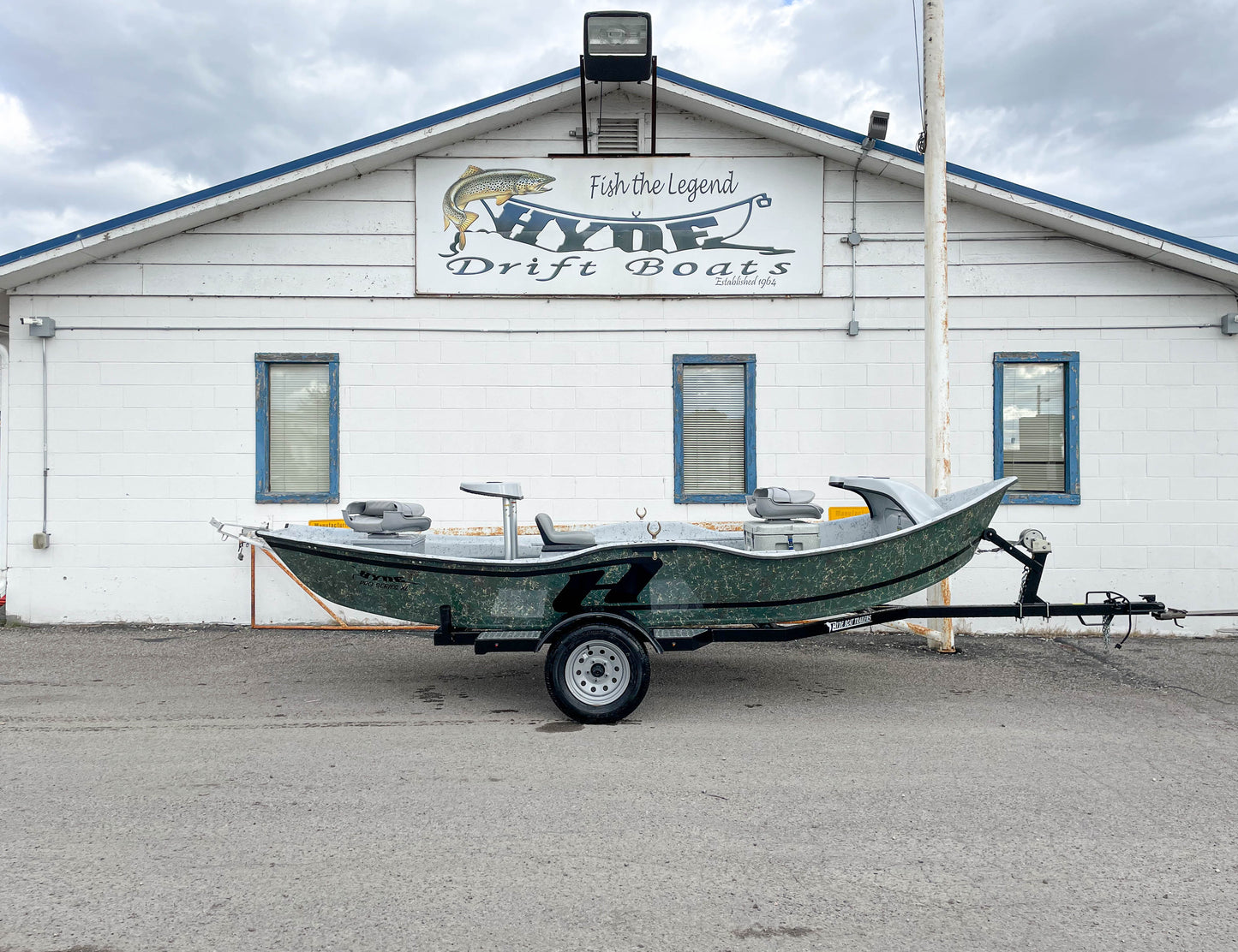 2023 Hyde Drift Boat XL Low Profile