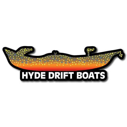 Brook Trout Boat Sticker