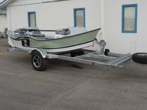custom drift boat trailer
