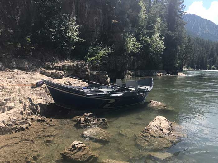 Aluminum Self Bailing Dory