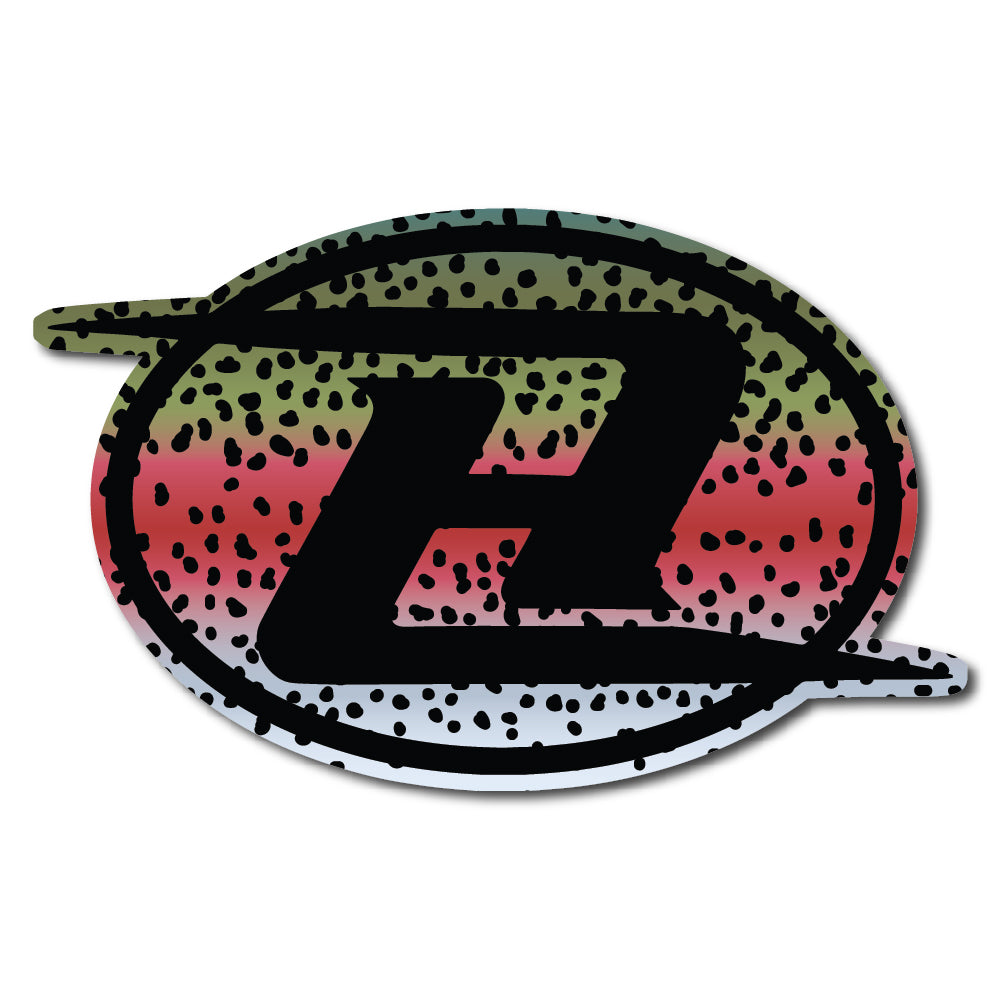 Rainbow Trout H Sticker