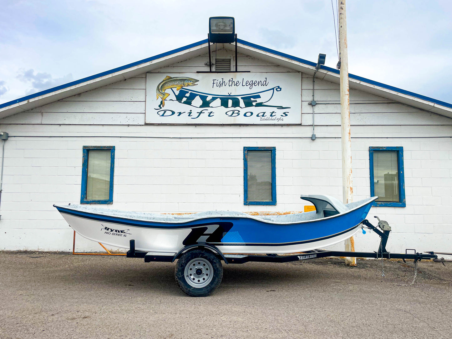2023 Hyde Drift Boat Stock XL Low Profiles