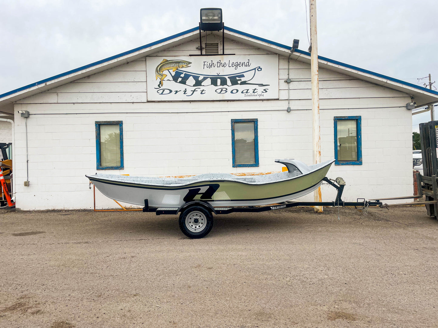 2023 Hyde Drift Boat Stock XL Low Profiles