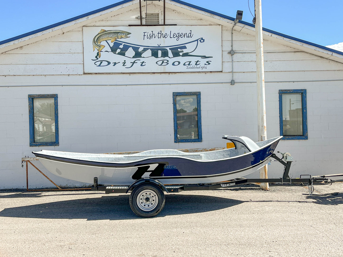 2023 Hyde Drift Boat Stock XL Low Profiles