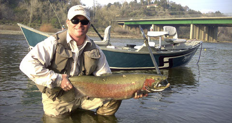 big fish caught from drift boat