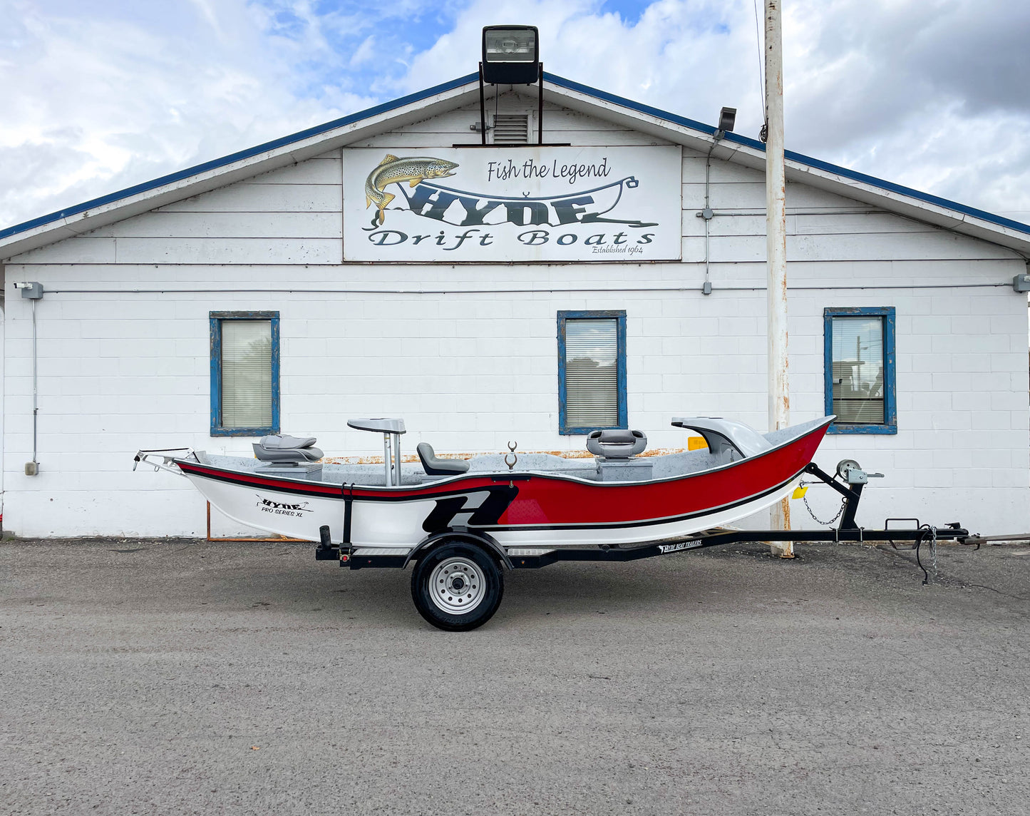 2023 Hyde Drift Boat XL Low Profile