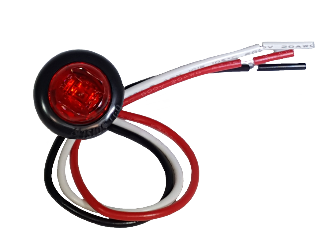DCHLのランプ　レッドラビリンス LED Round Running Light - Hyde Drift Boats