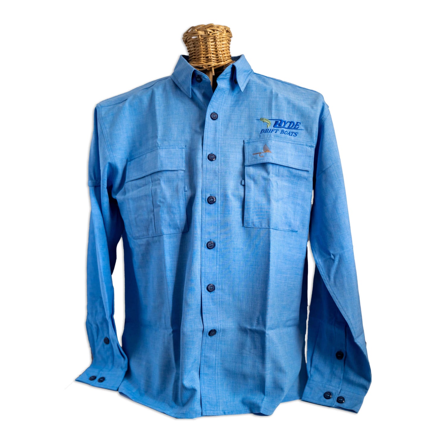 Premium Hyde Fishing Shirt Aqua Blue / Medium