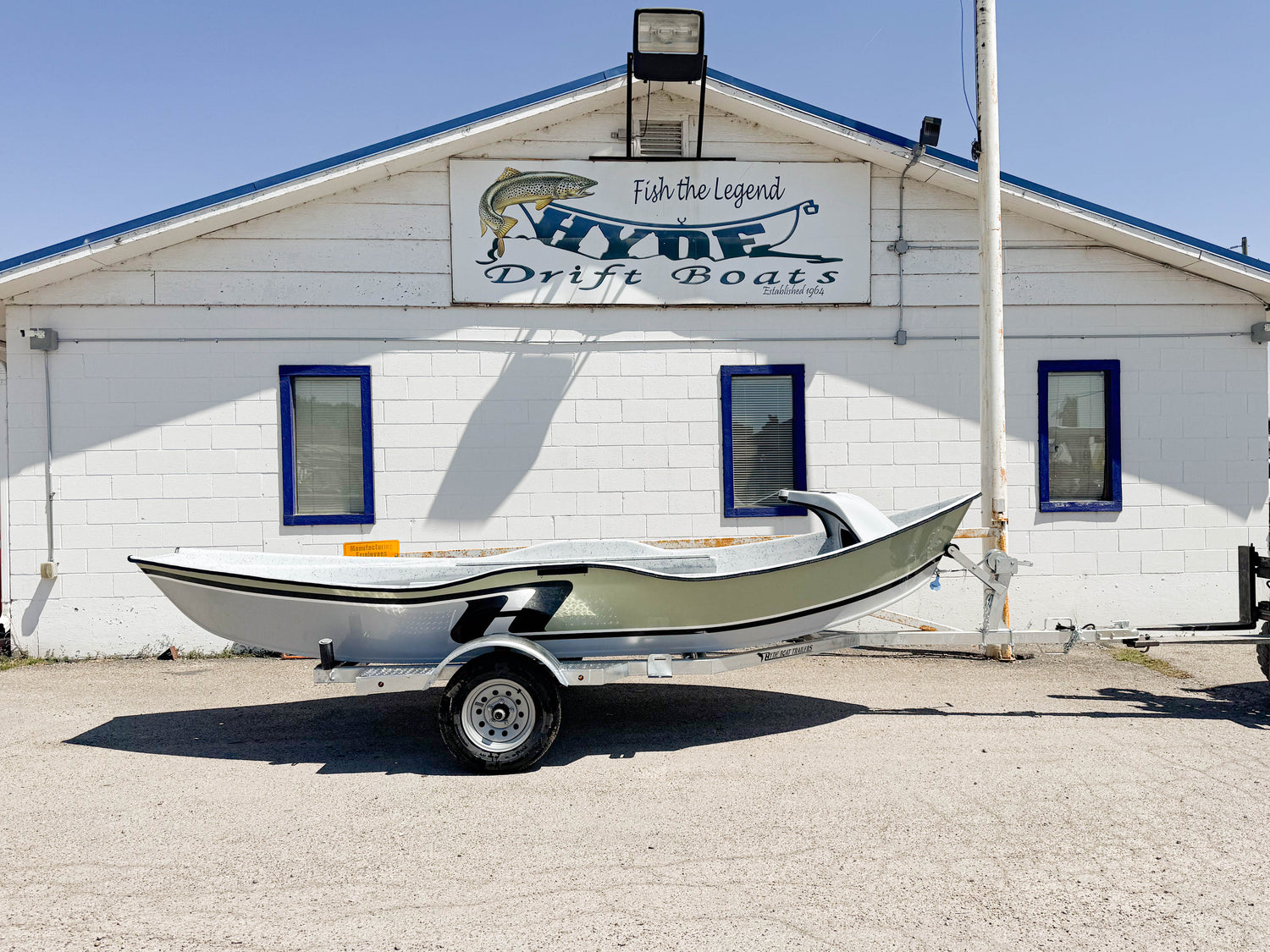 2024 Hyde Drift Boat Stock XL Low Profiles