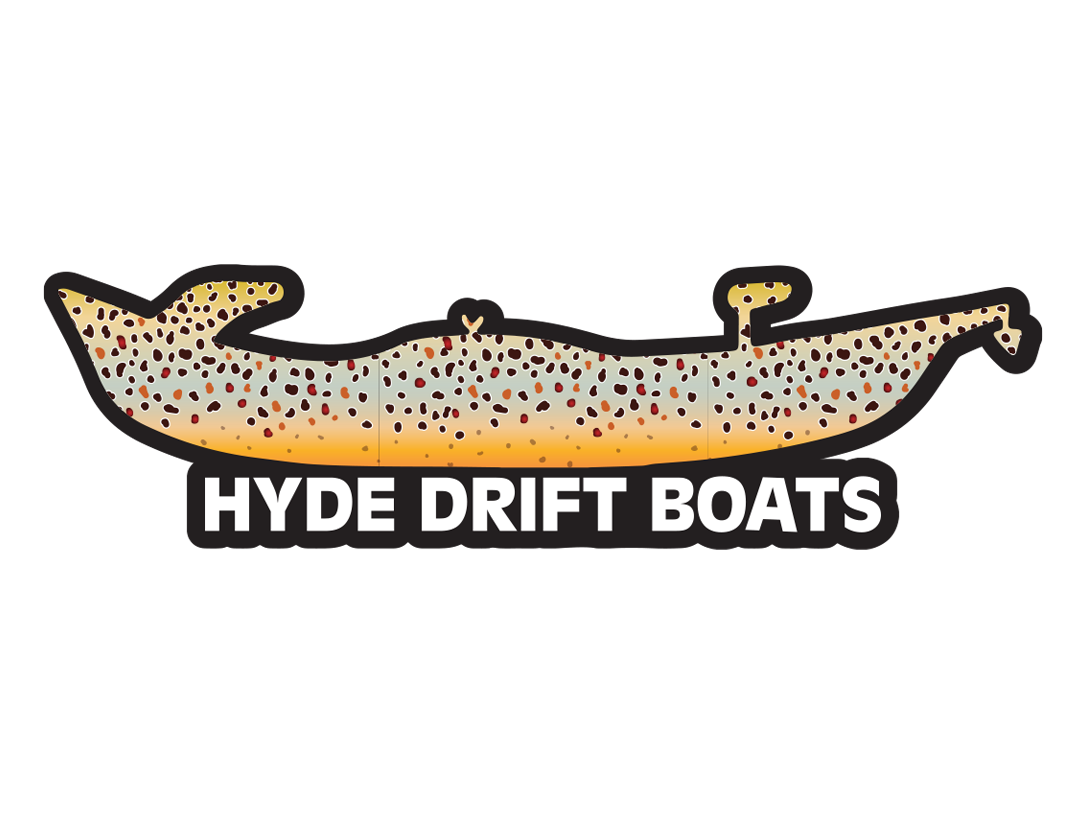 Brown Trout Boat Sticker