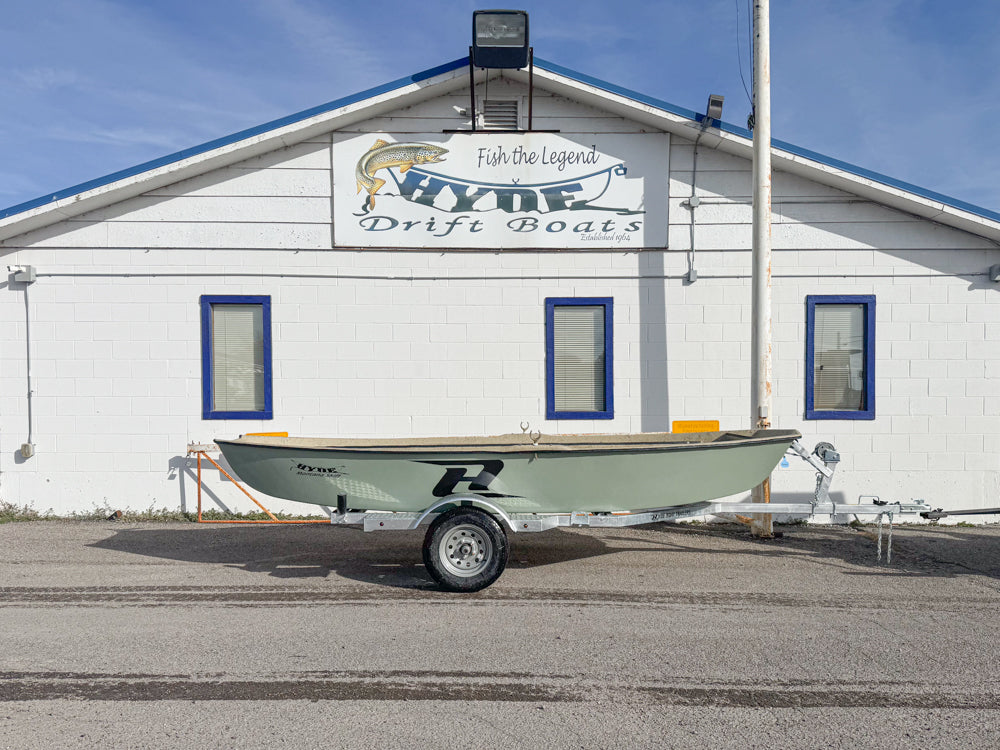 2025 Hyde Drift Boat Stock Montana Skiffs