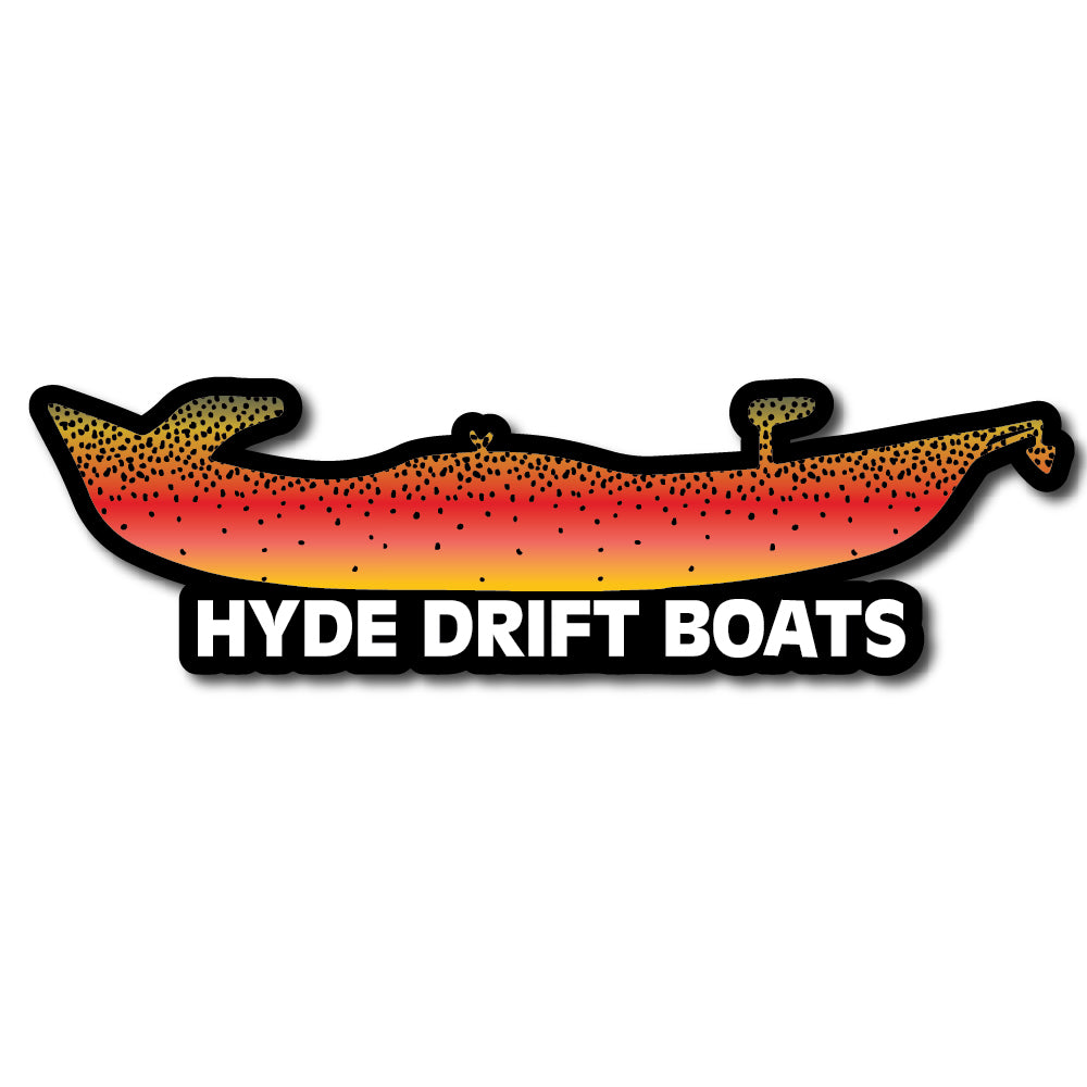 Cutthroat Trout Boat Sticker
