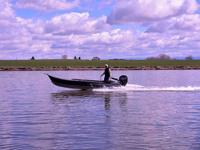 motorized drift boat