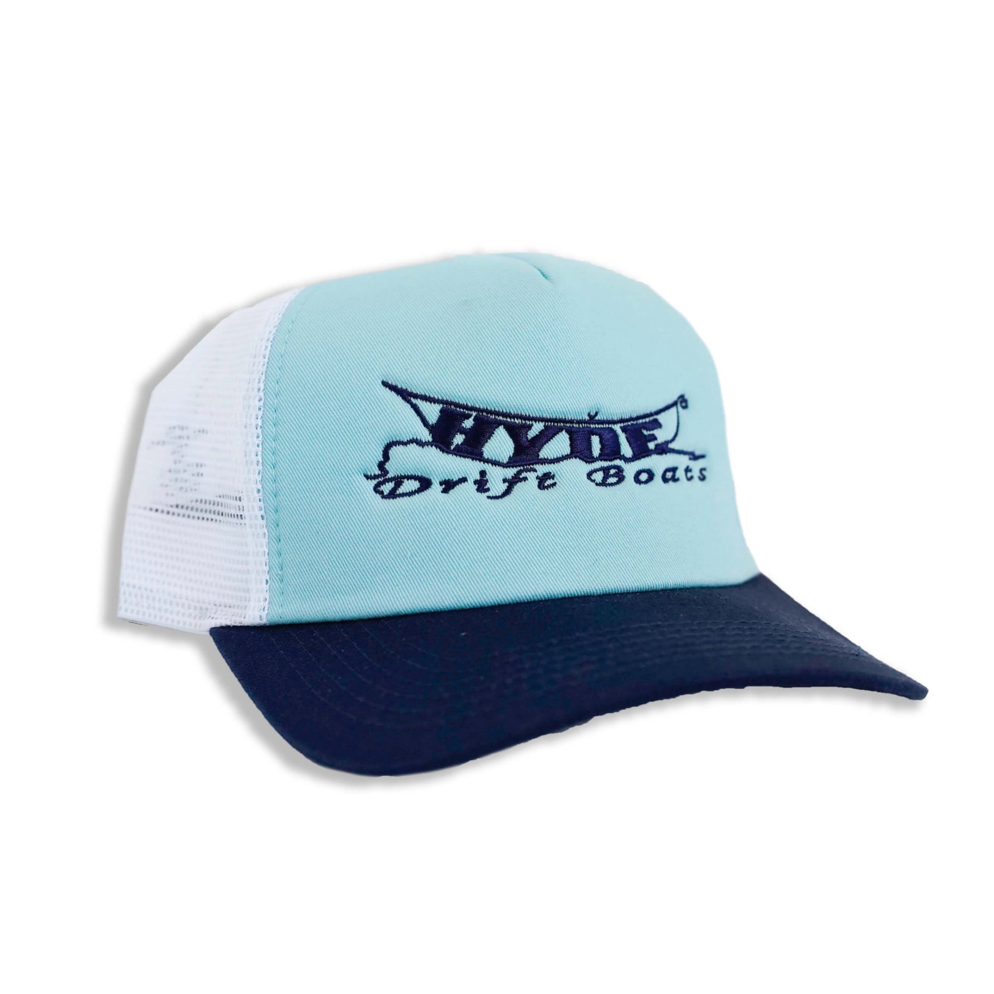 North Country Hyde Trucker Hat Jewel / Navy / White