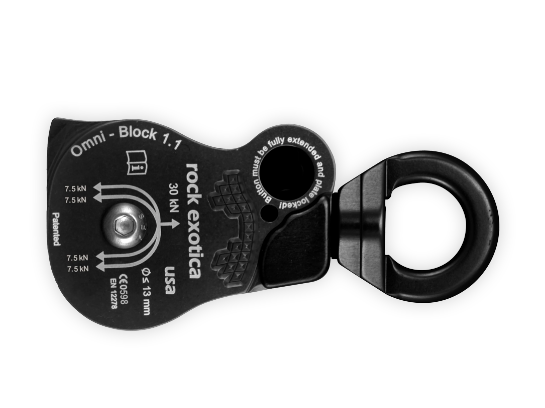 Rock Exotica Swivel Pulley - Hyde Drift Boats Rock Exotica Swivel Pulley - Hyde Drift Boats