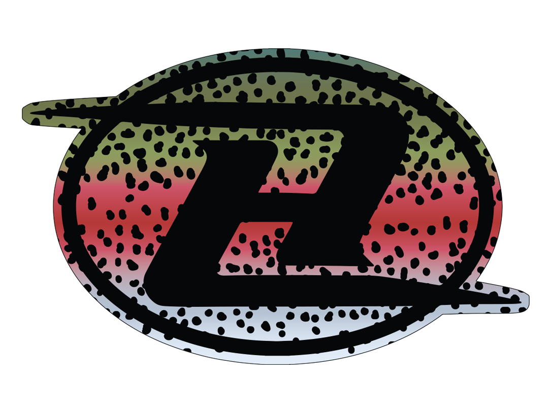 Rainbow Trout H Sticker