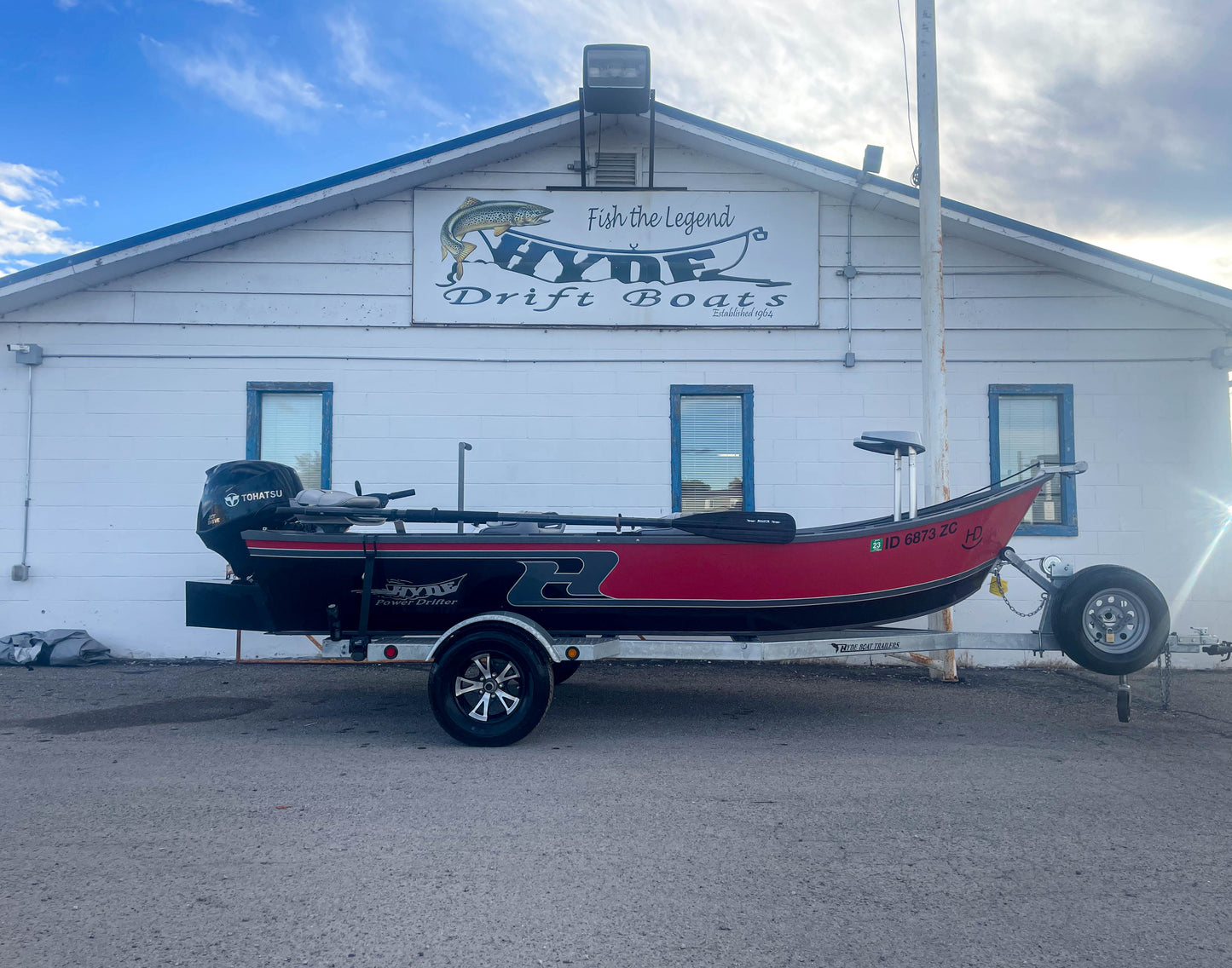 2021 Hyde Drift Boat 16' Power Drifter