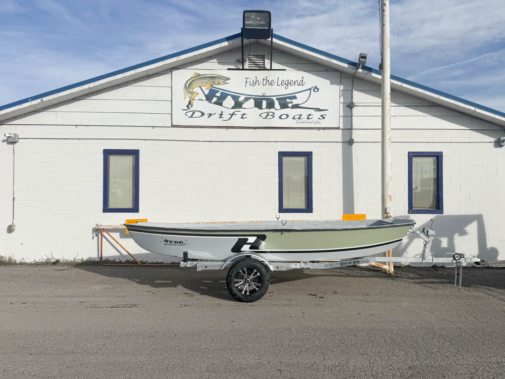 2025 Hyde Drift Boat Stock Montana Skiffs