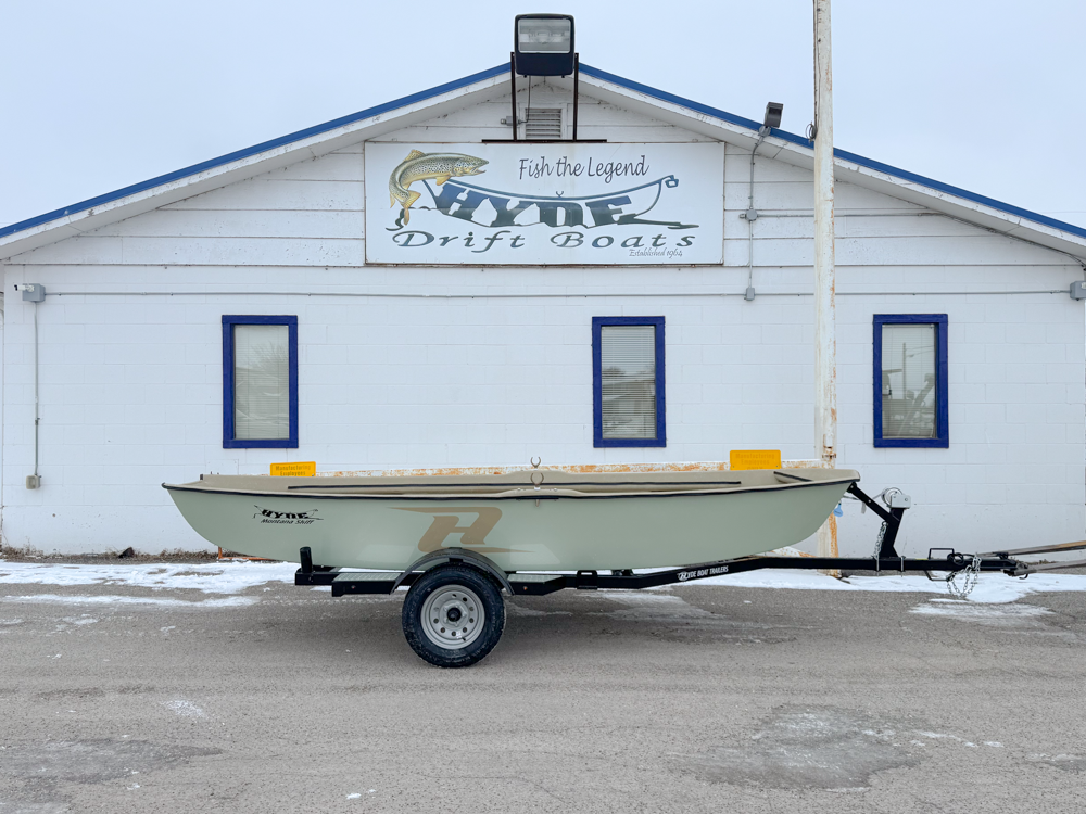 2025 Hyde Drift Boat Stock Montana Skiffs