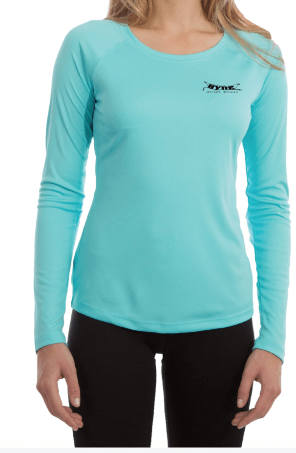 Woman With Hyde Shirt - fly fishing equipment