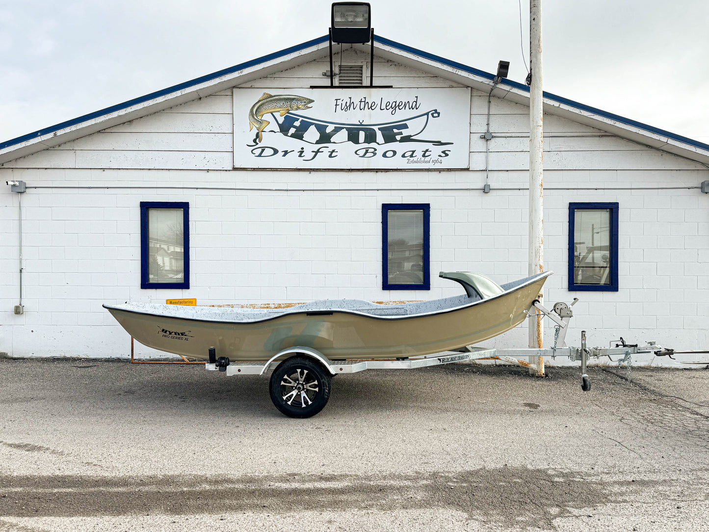 2024 Hyde Drift Boat Stock XL Low Profiles