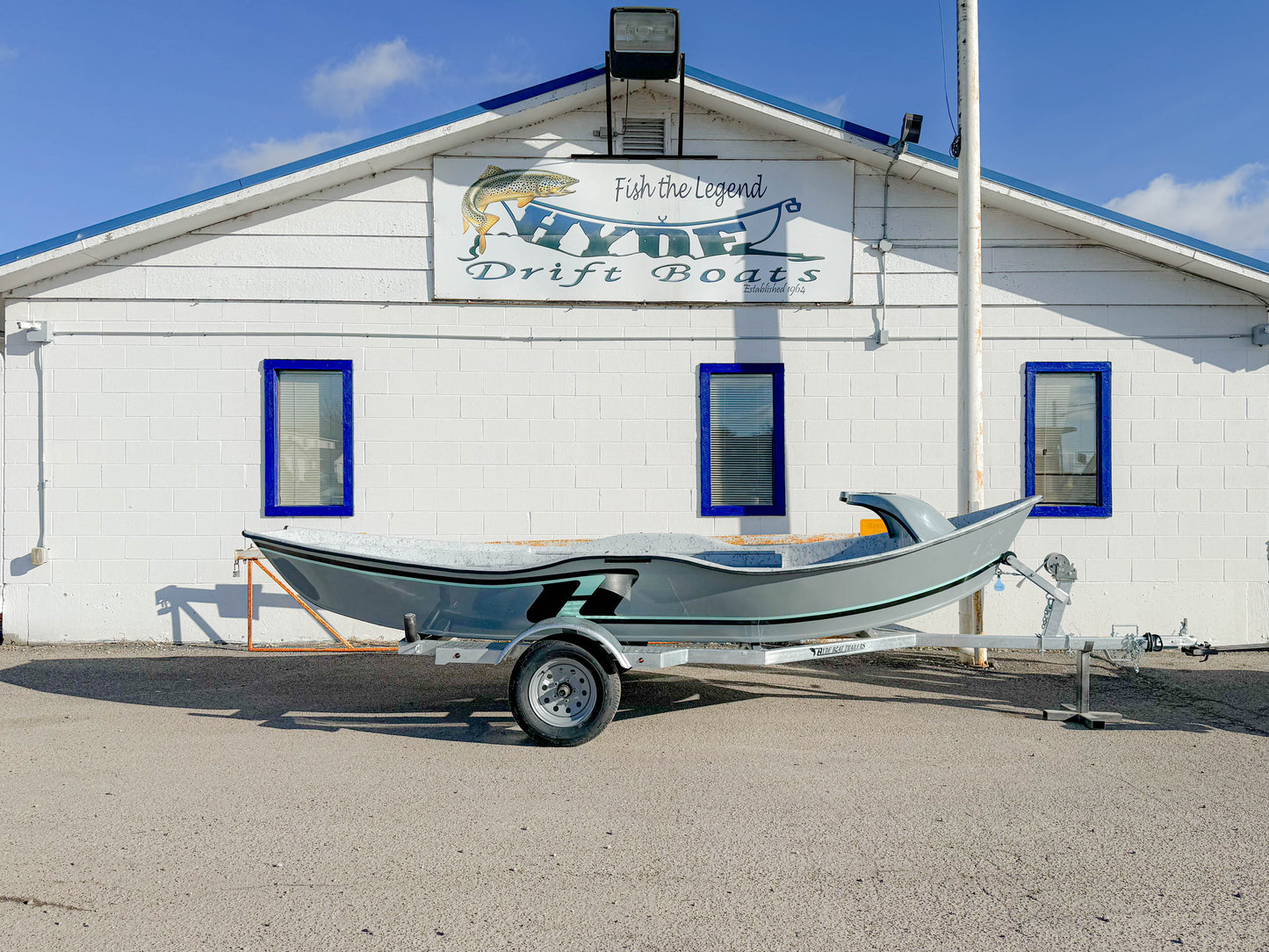 2024 Hyde Drift Boat Stock XL Low Profiles