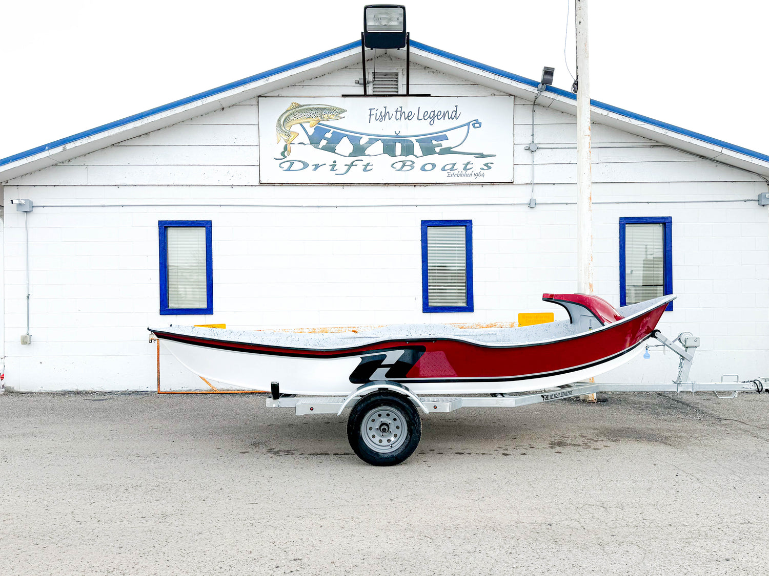 2024 Hyde Drift Boat Stock XL Low Profiles