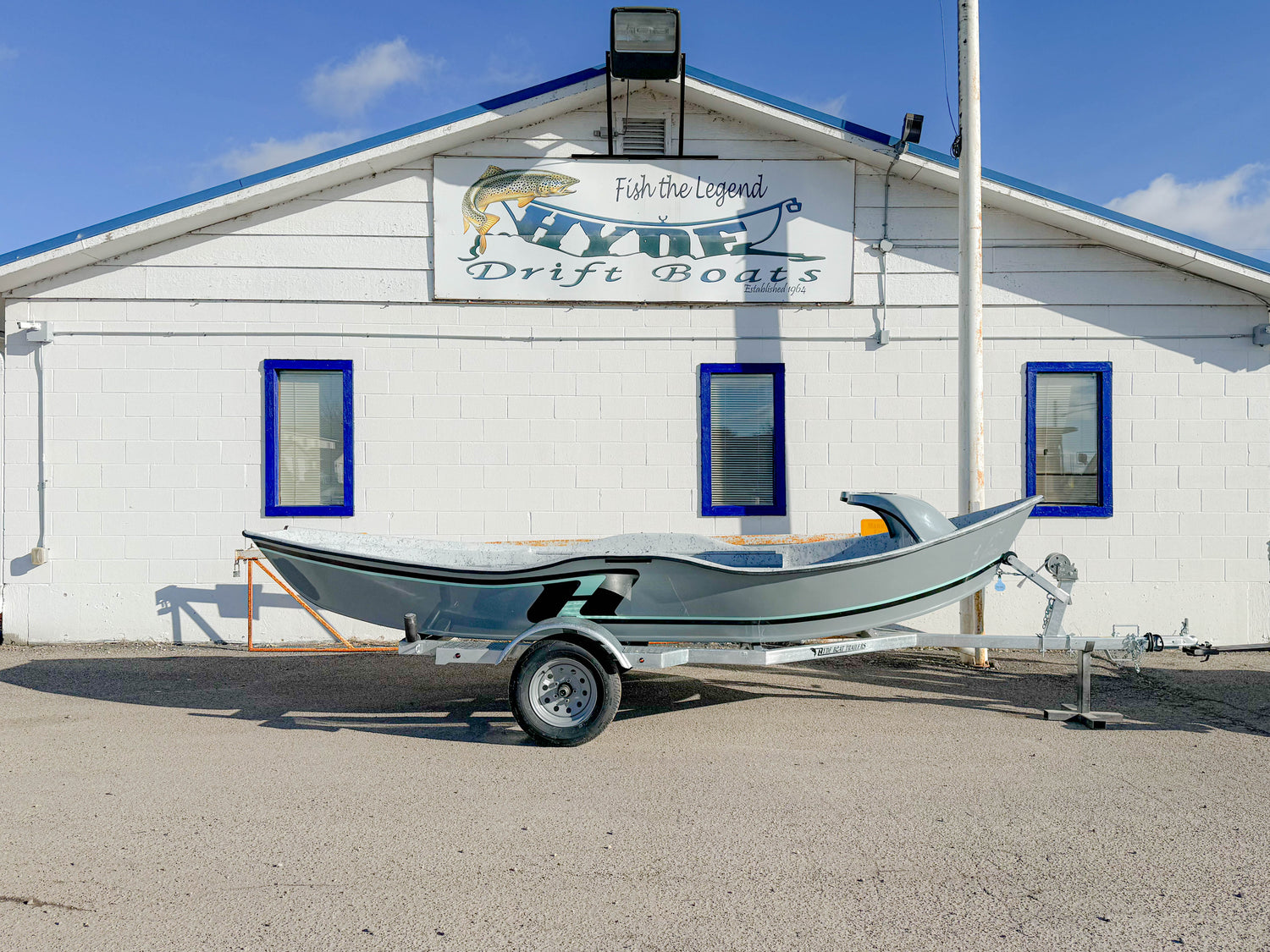 2025 Hyde Drift Boat Stock XL Low Profiles