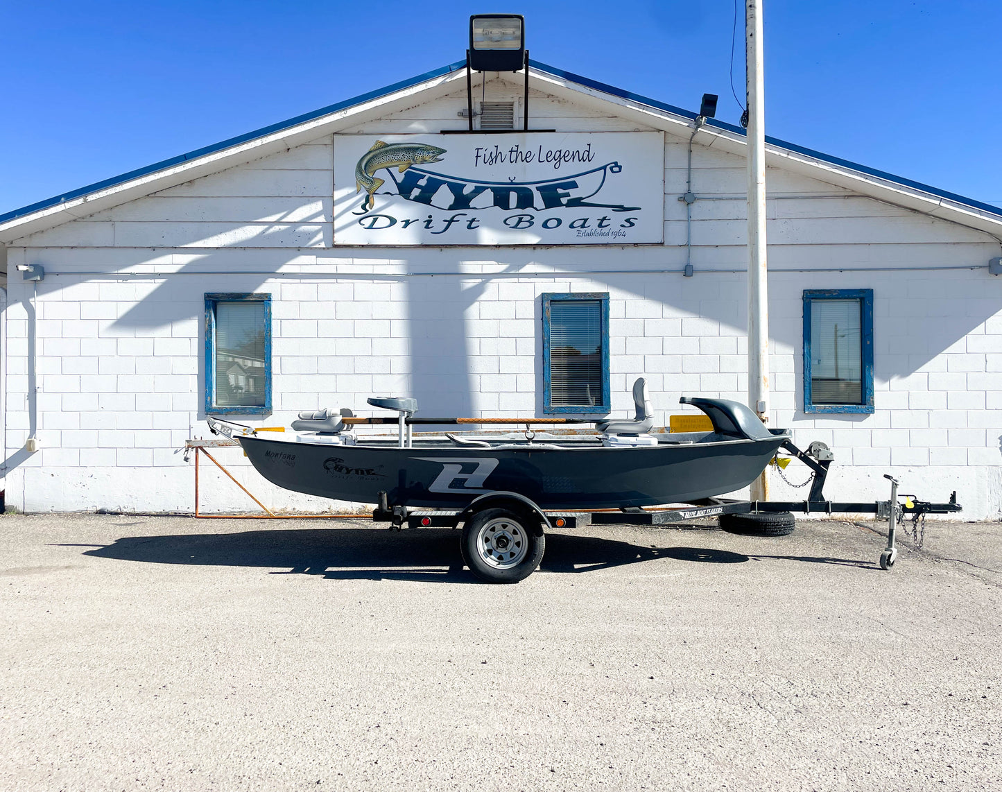 2020 Hyde Drift Boat Montana Skiff