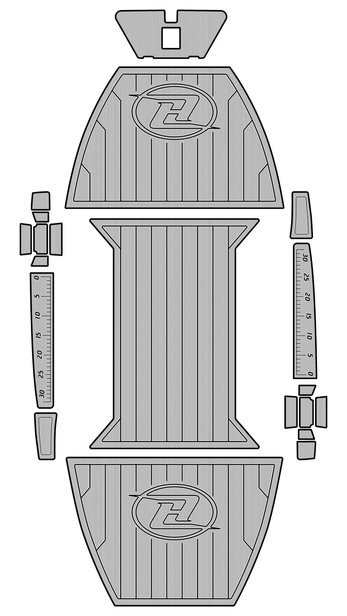Pro Series XL Full Boat SeaDek Kit