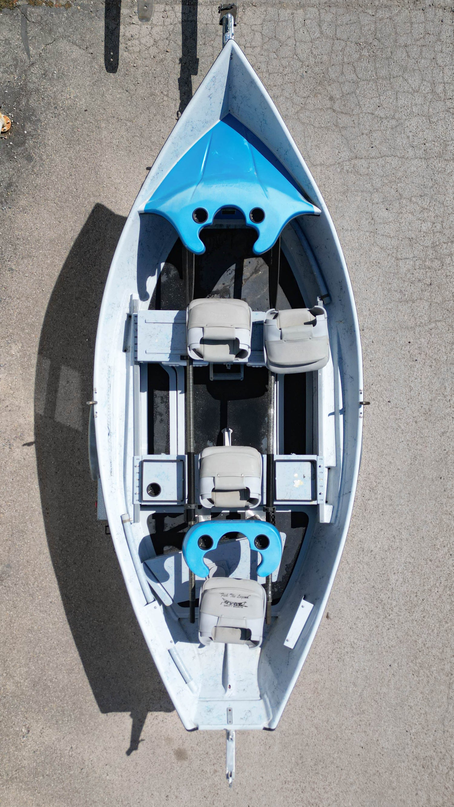 2008 Hyde Drift Boat 16.8′ High Side Special Edition