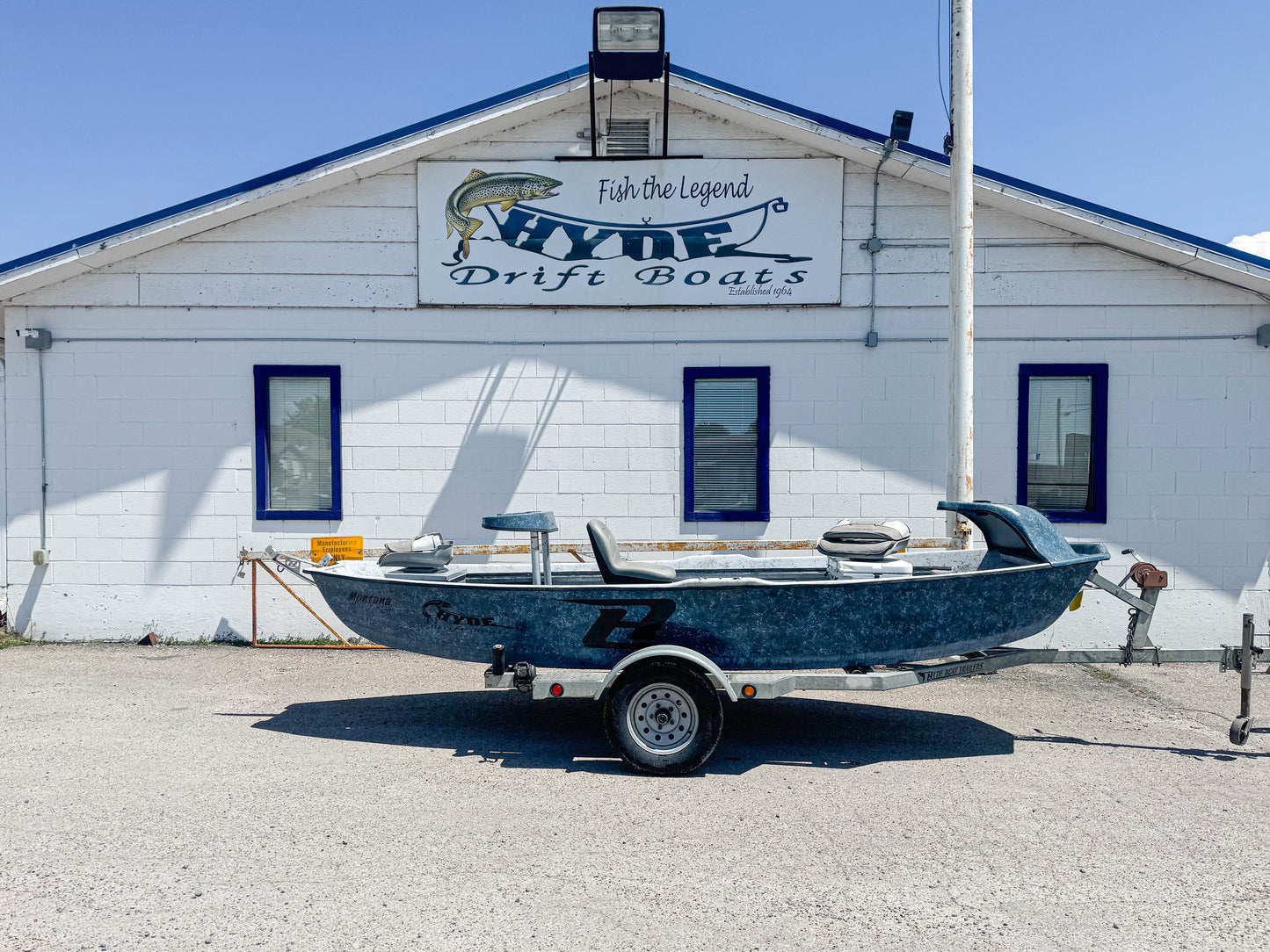 2017 Hyde Drift Boats Montana Skiff Hyde Drift Boats