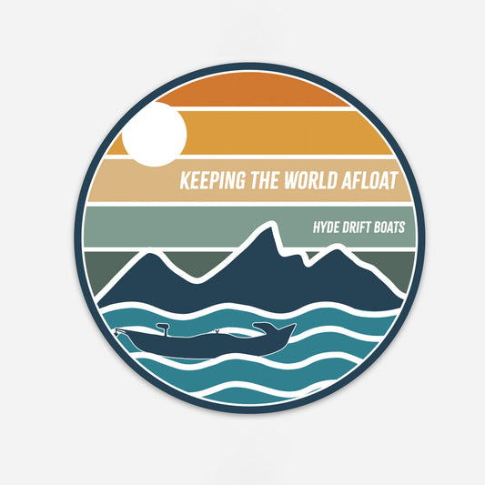 Keeping the World Afloat Sticker