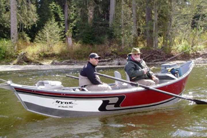 16.8′ Aluminum High Side Hyde Drift Boat