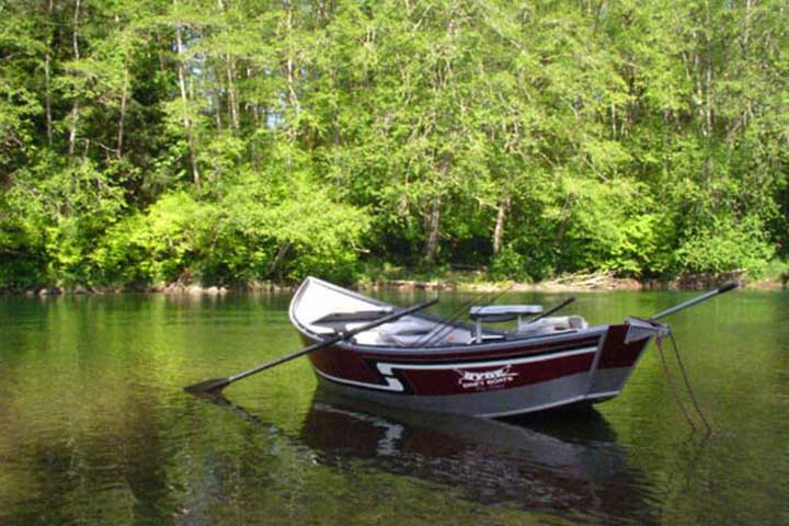 16.8′ Aluminum High Side Hyde Drift Boat