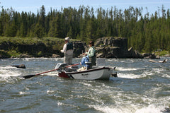 drift boat on Riverside to Hatchery Ford on the Henrys Fork