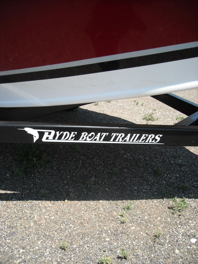 Drift Boat Trailer Decal