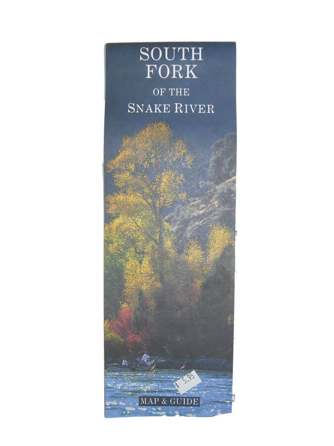 South Fork of the Snake River Map (Idaho)